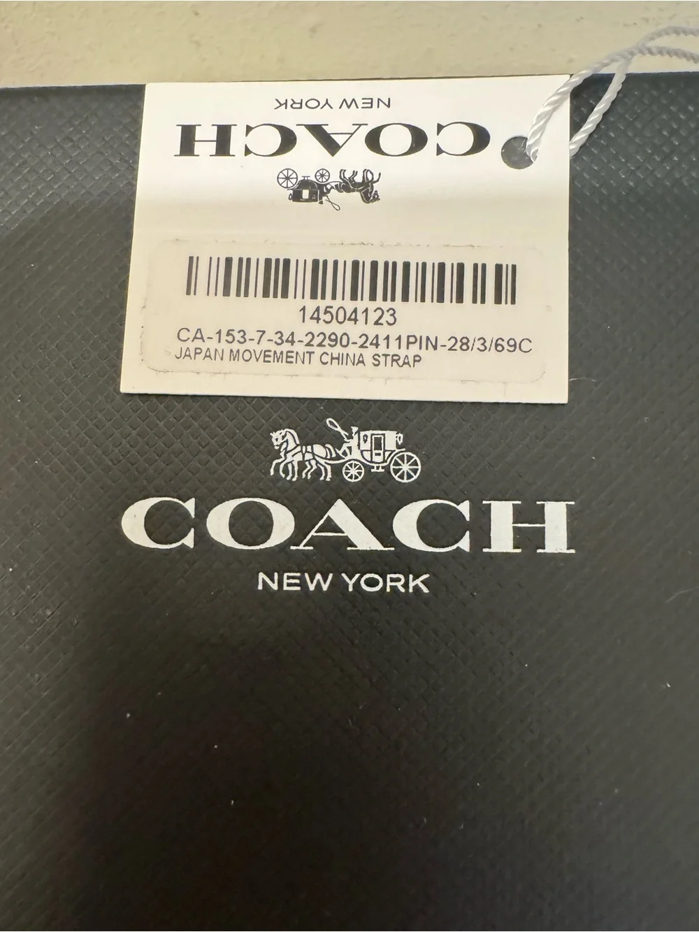 NWT COACH Women's Cruiser Blush Pink Leather Chronograph Watch 14504123